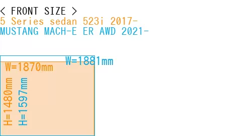 #5 Series sedan 523i 2017- + MUSTANG MACH-E ER AWD 2021-